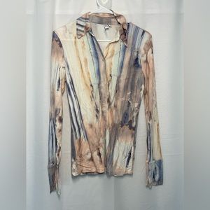 & other stories tie dye shirt